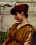 John William Godward, A Classical Beauty In Profile